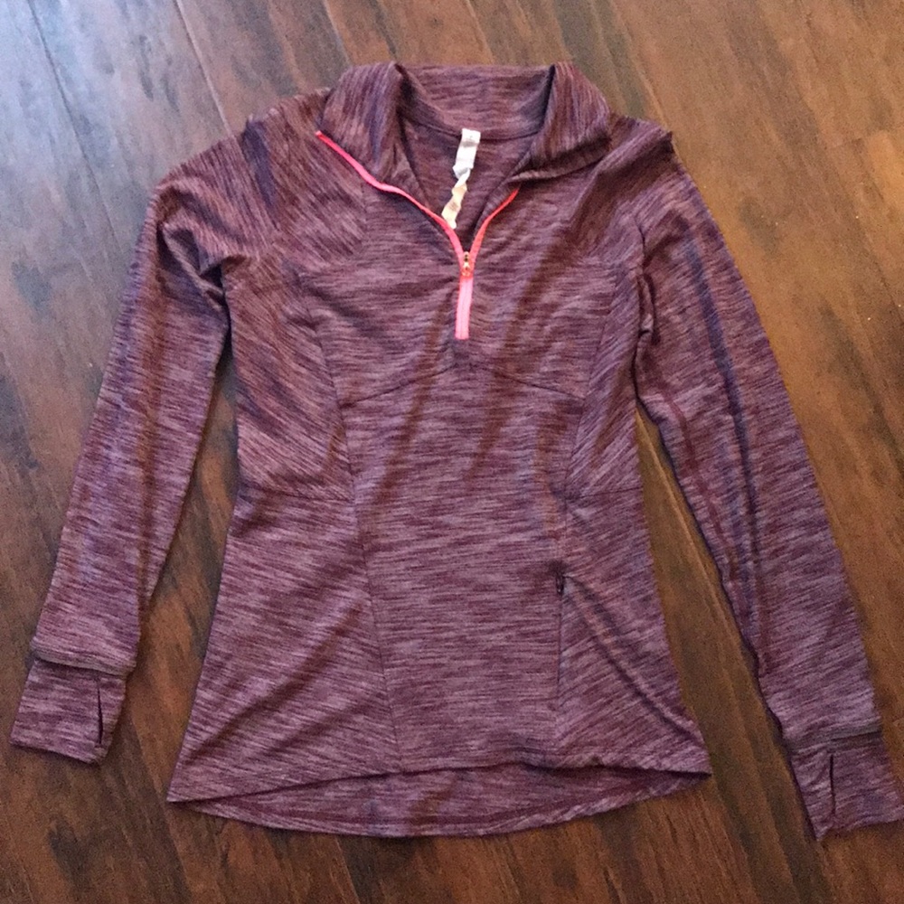 lululemon heathered purple pullover